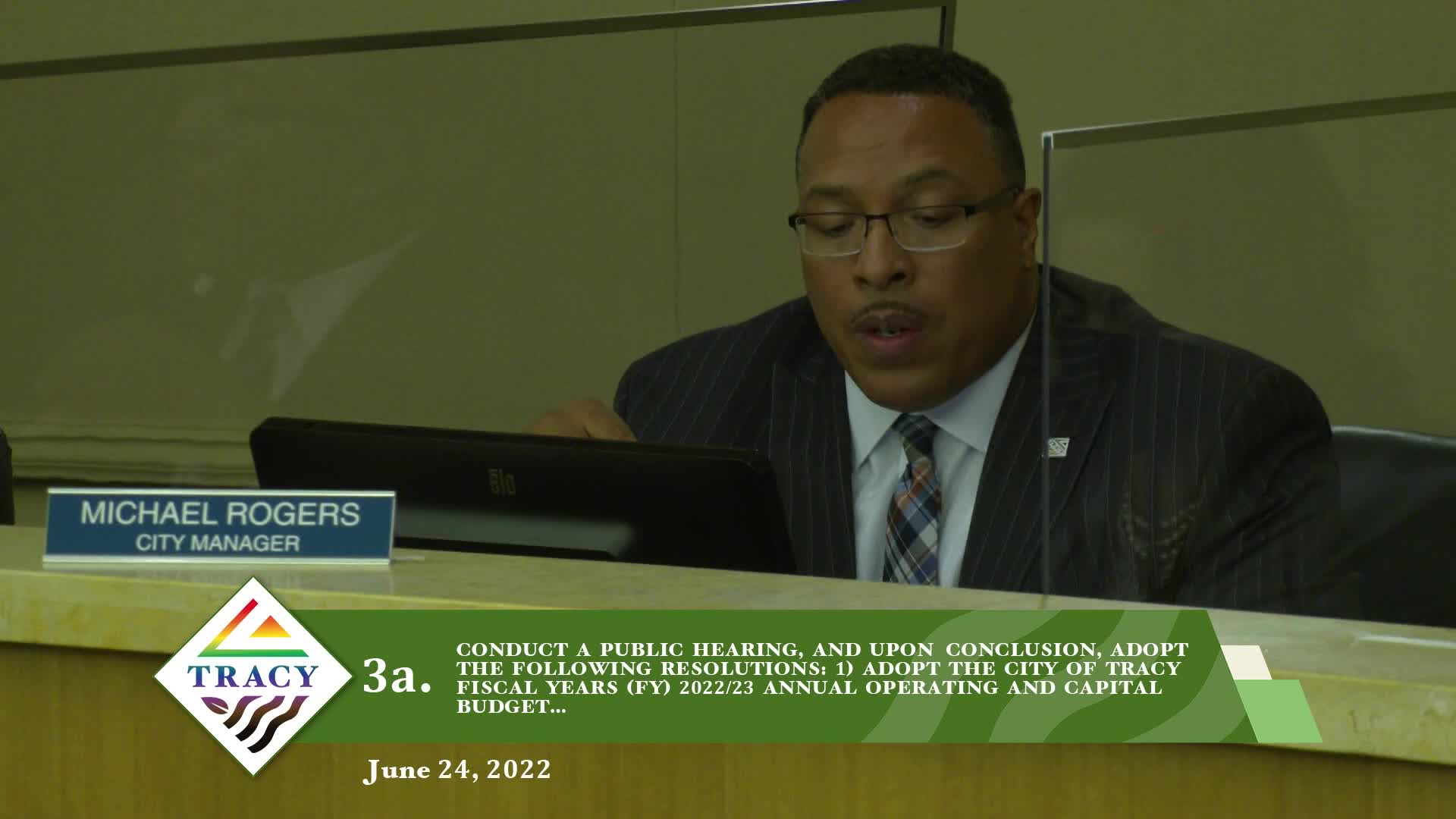 Thumbnail image for June 24, 2022 - Proposed Fiscal Year 2022-23 Annual Operating and Capital Budget Summary