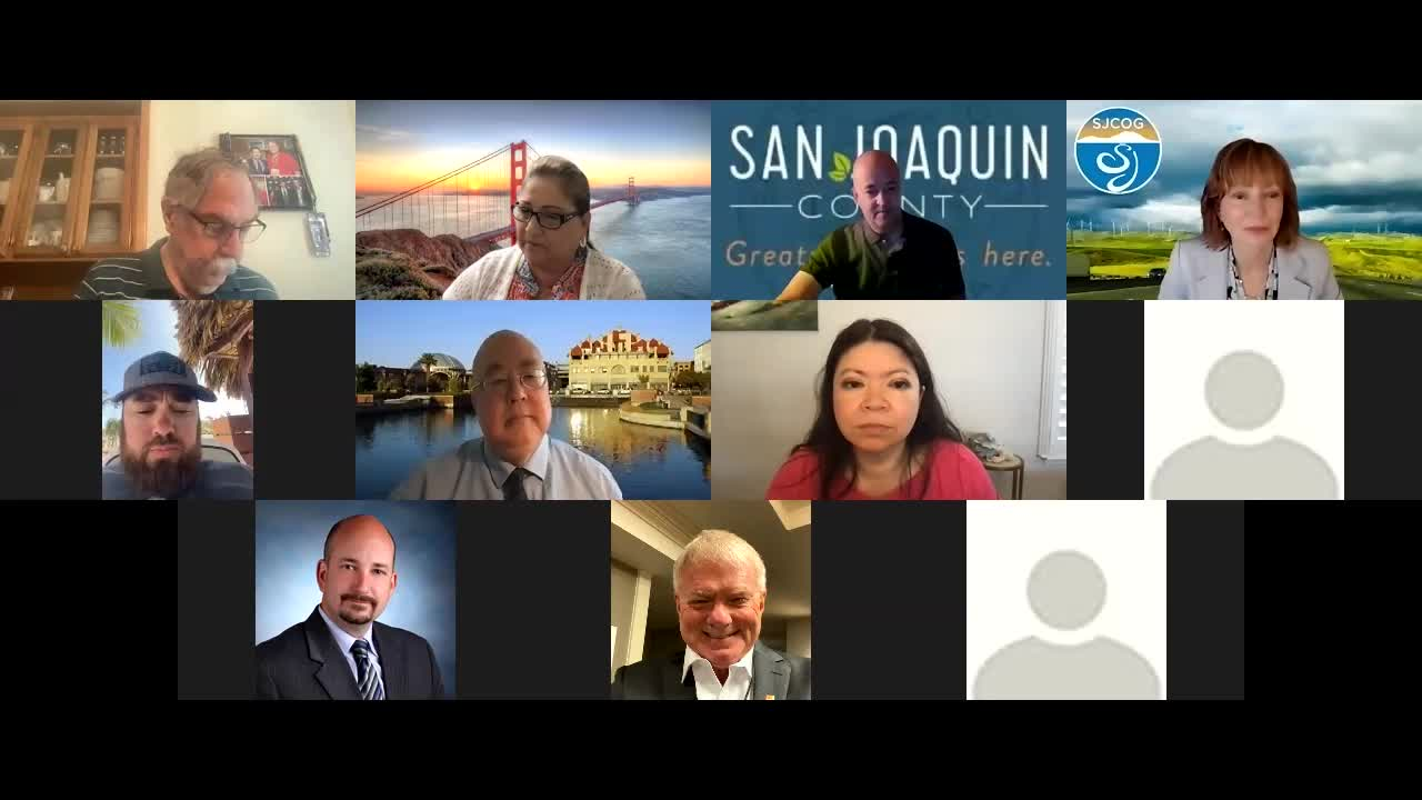 Thumbnail image for July 22, 2022 - San Joaquin Council of Governments Executive Committee meeting