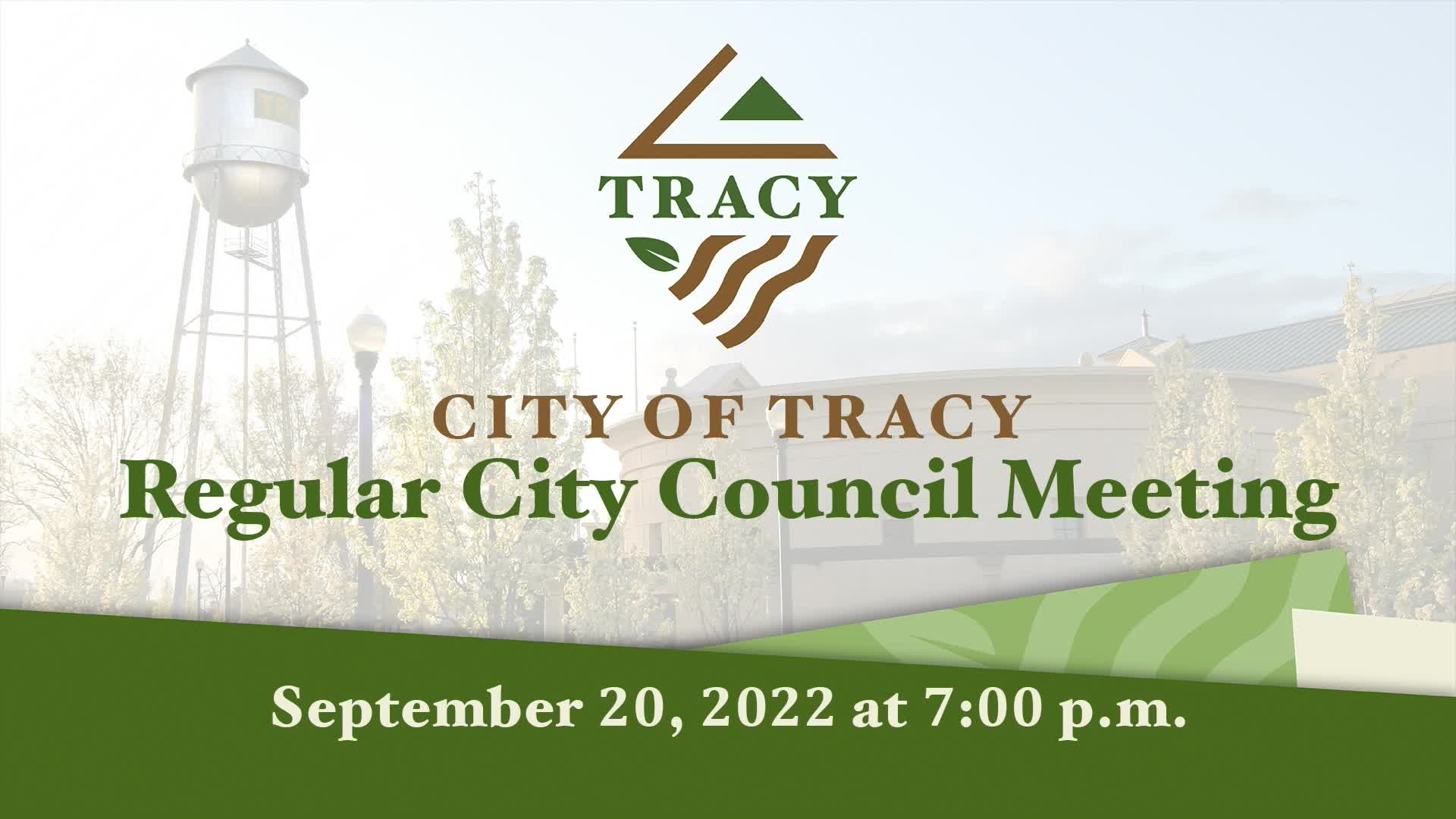 September 20, 2022 - Regular City Council Meeting