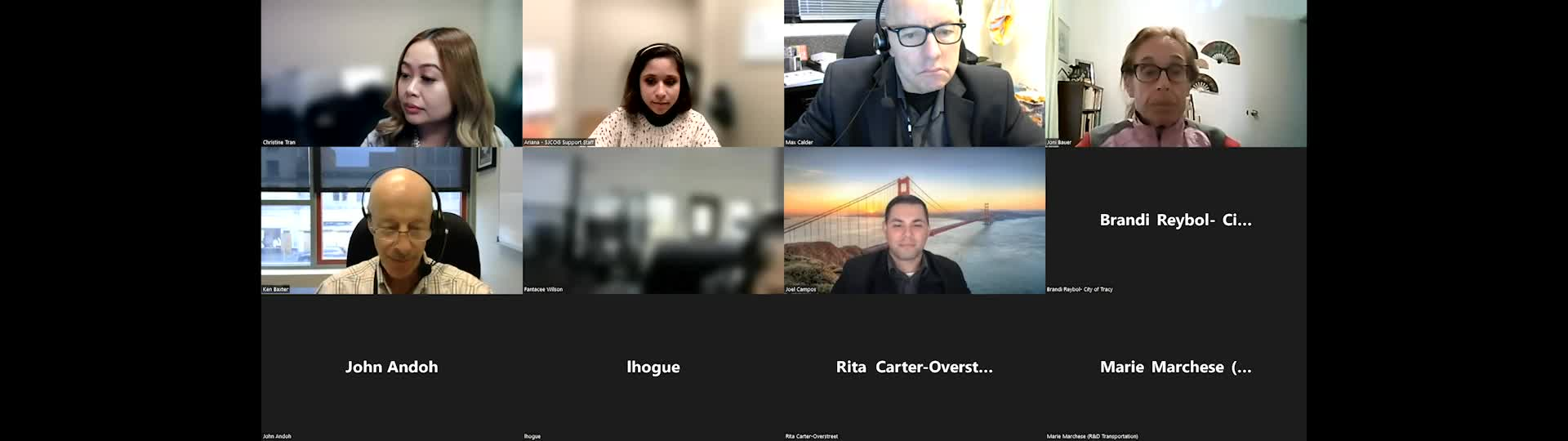 November 1, 2022 - San Joaquin Council of Governments Social Services Transportation Advisory Council Meeting