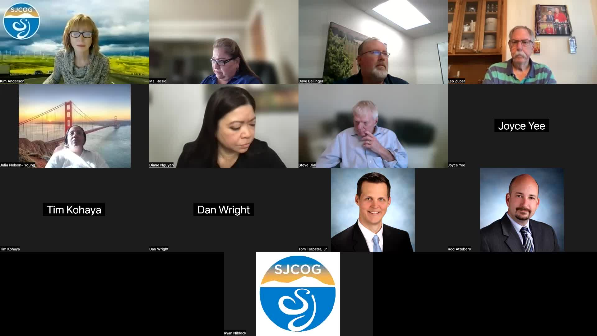 November 18, 2022 - San Joaquin Council of Governments Executive Committee Meeting