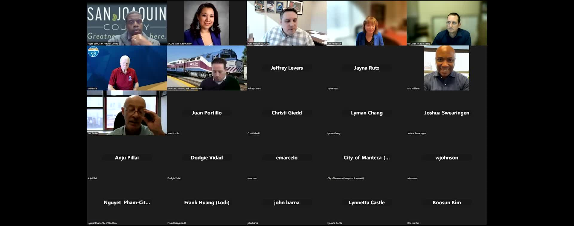 February 9, 2023 - January 26, 2023 - San Joaquin Council of Governments Technical Advisory Committee Meeting