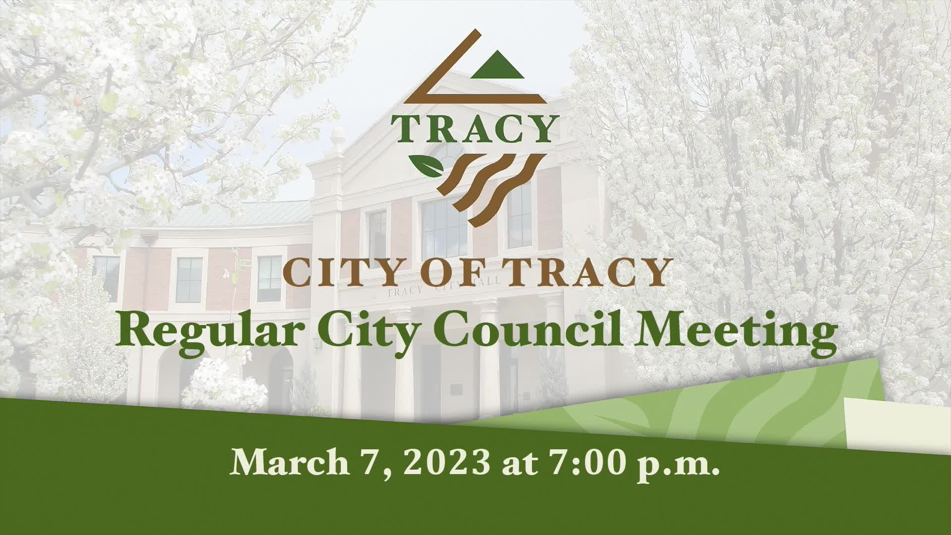 March 7, 2023 - Regular City Council Meeting
