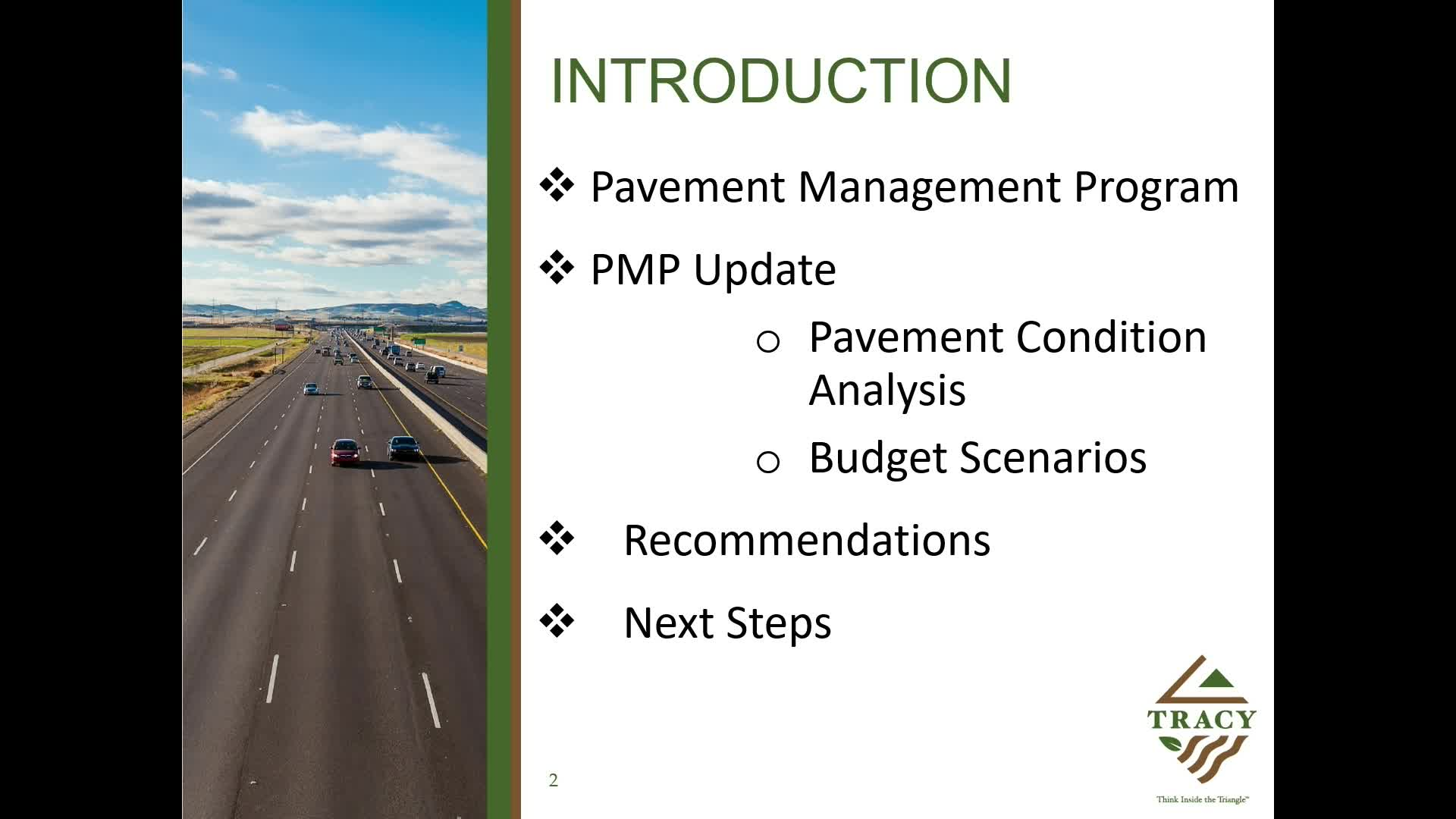 Thumbnail image for November 1, 2022 - Pavement Management Program Update Recap