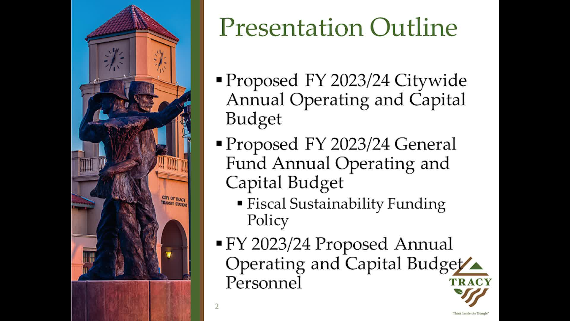 Thumbnail image for June 6, 2023 - Presentation on Fiscal Year 2023-2024 Annual Operating and Capital Budget