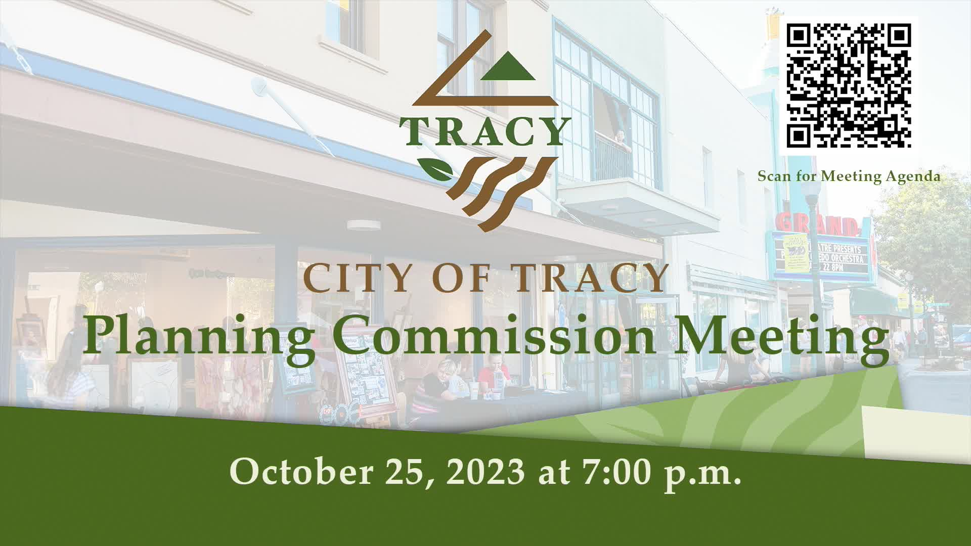 October 25, 2023 - Planning Commission Meeting