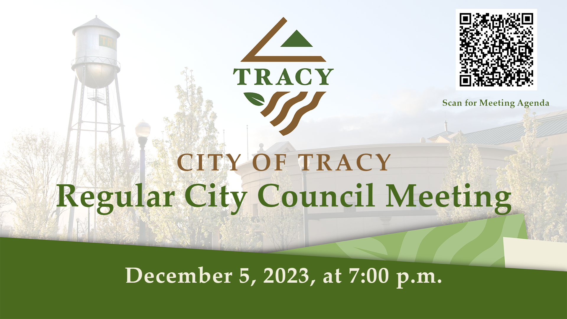 December 5, 2023 - Tracy City Council Regular Meeting