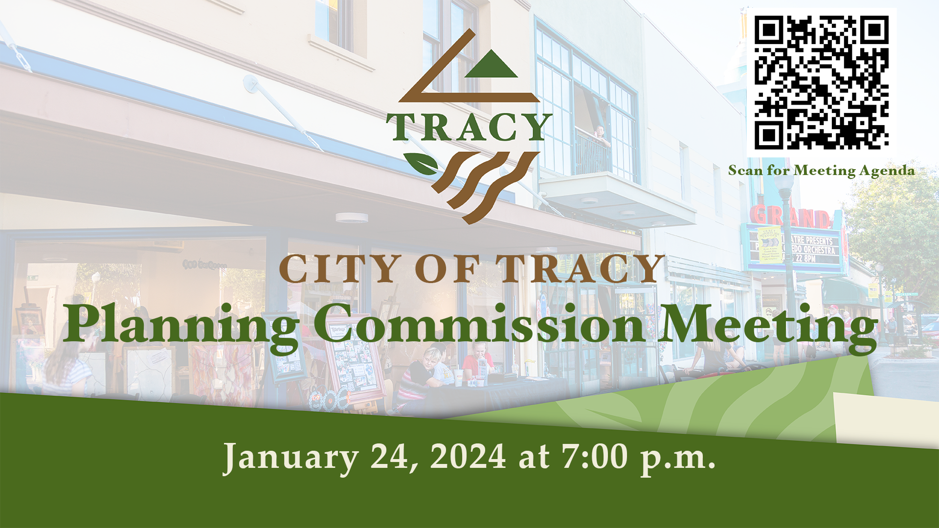 January 24, 2024 - Tracy Planning Commission Meeting