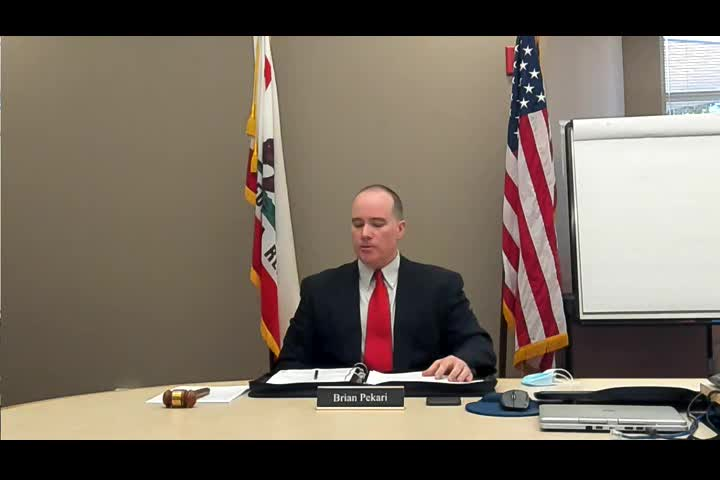 Tracy Unified School District Board Meeting 7-21-20