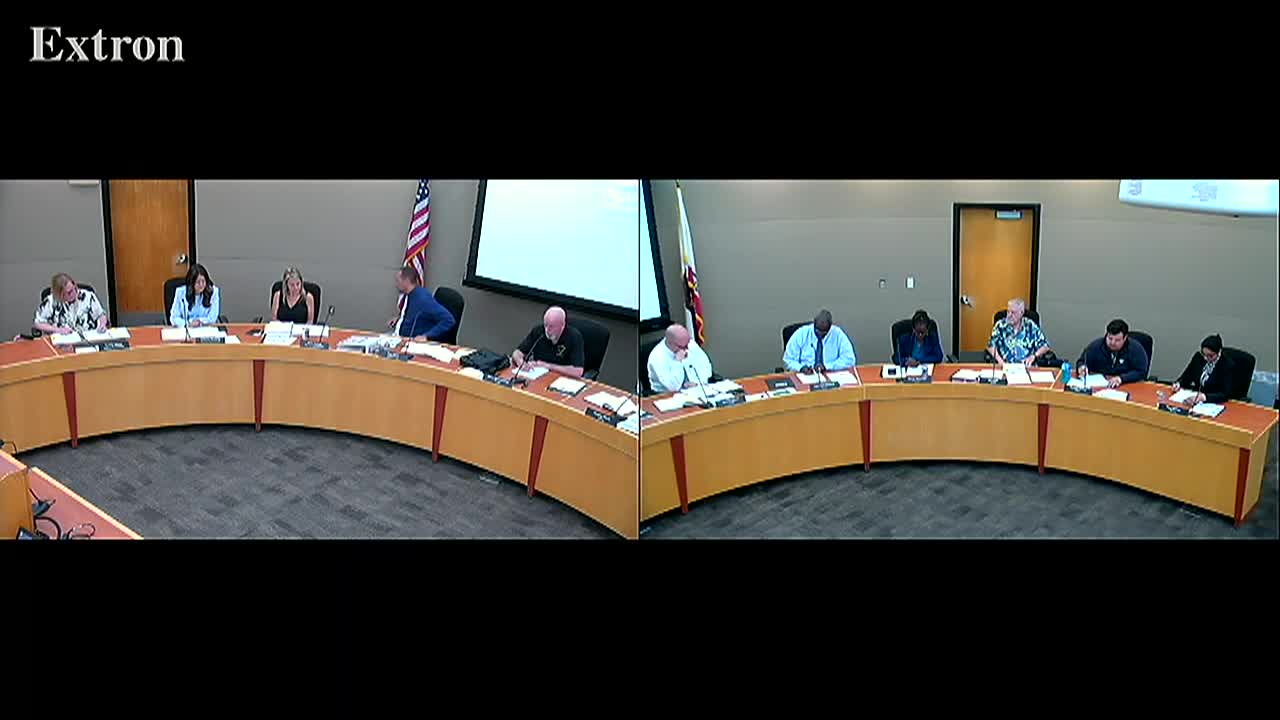 Thumbnail image for TUSD May 28, 2024 - Tracy Unified School District Board Meeting