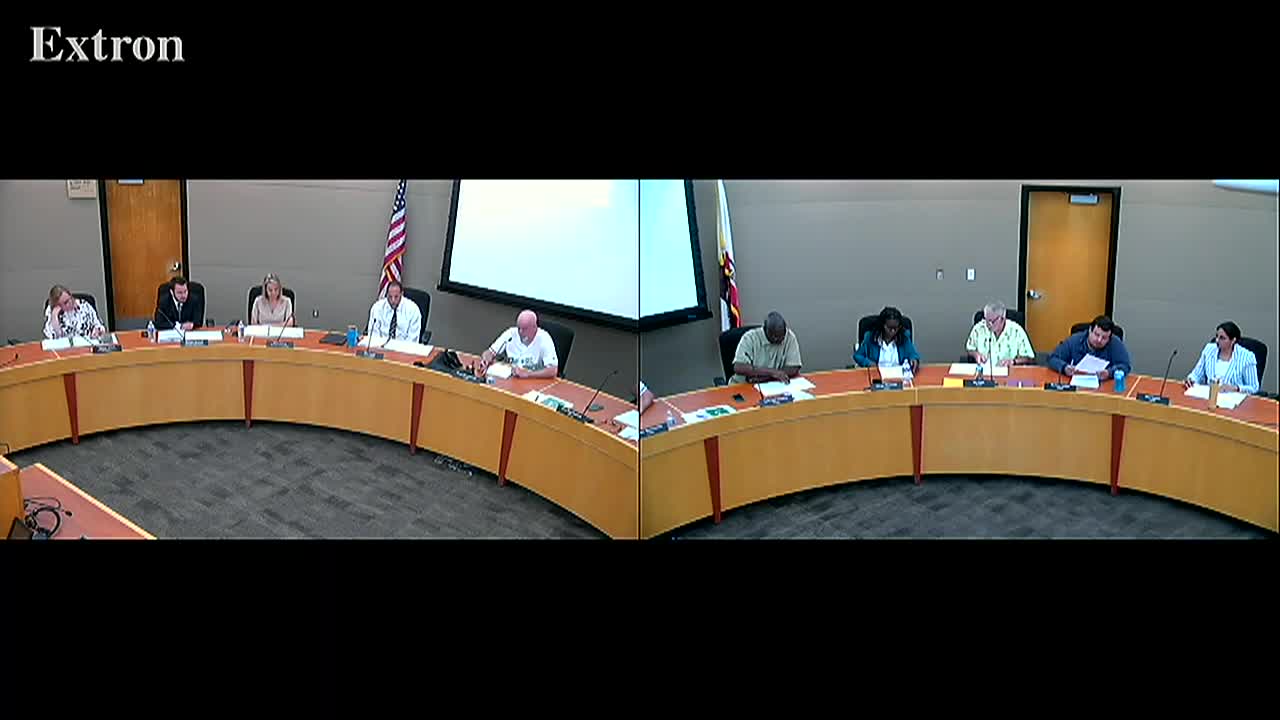 August 13, 2024 - Tracy Unified School District Board Meeting