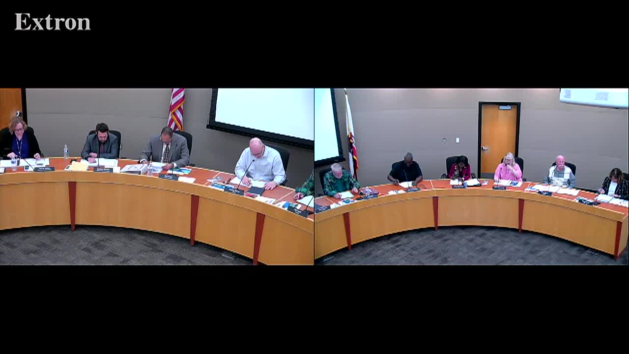 February 25, 2025 - TUSD Tracy Unified School District Board Meeting