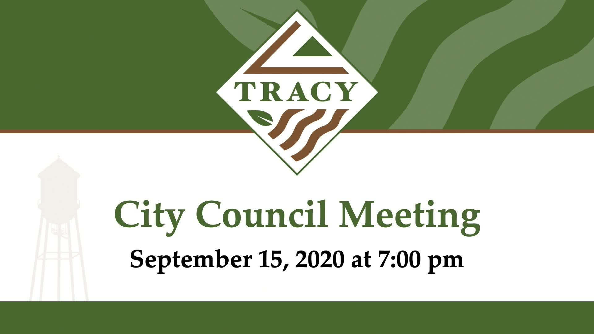 City Council Meeting 09-15-2020