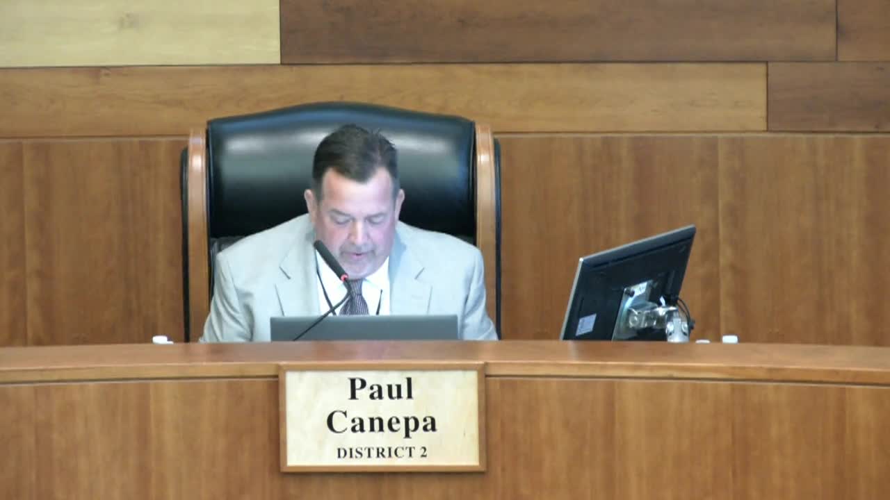 August 12, 2025 San Joaquin County Board of Supervisors Meeting