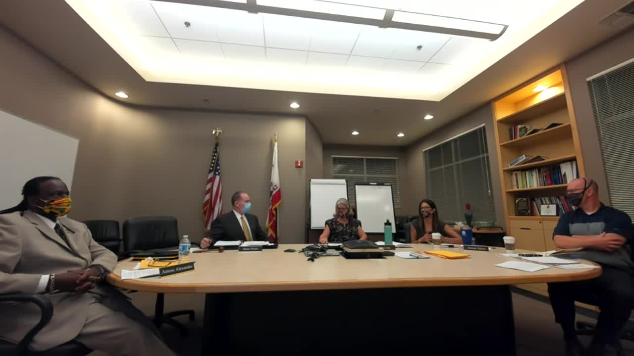 TUSD Board Meeting 10-13-20