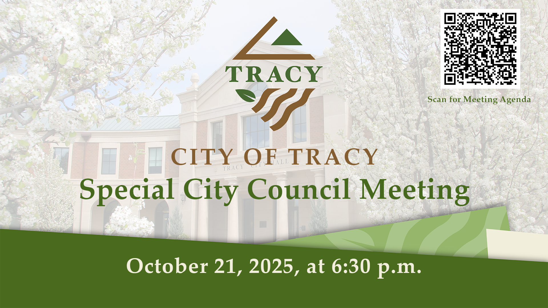 Thumbnail image for October 21, 2025 - Special Tracy City Council Meeting