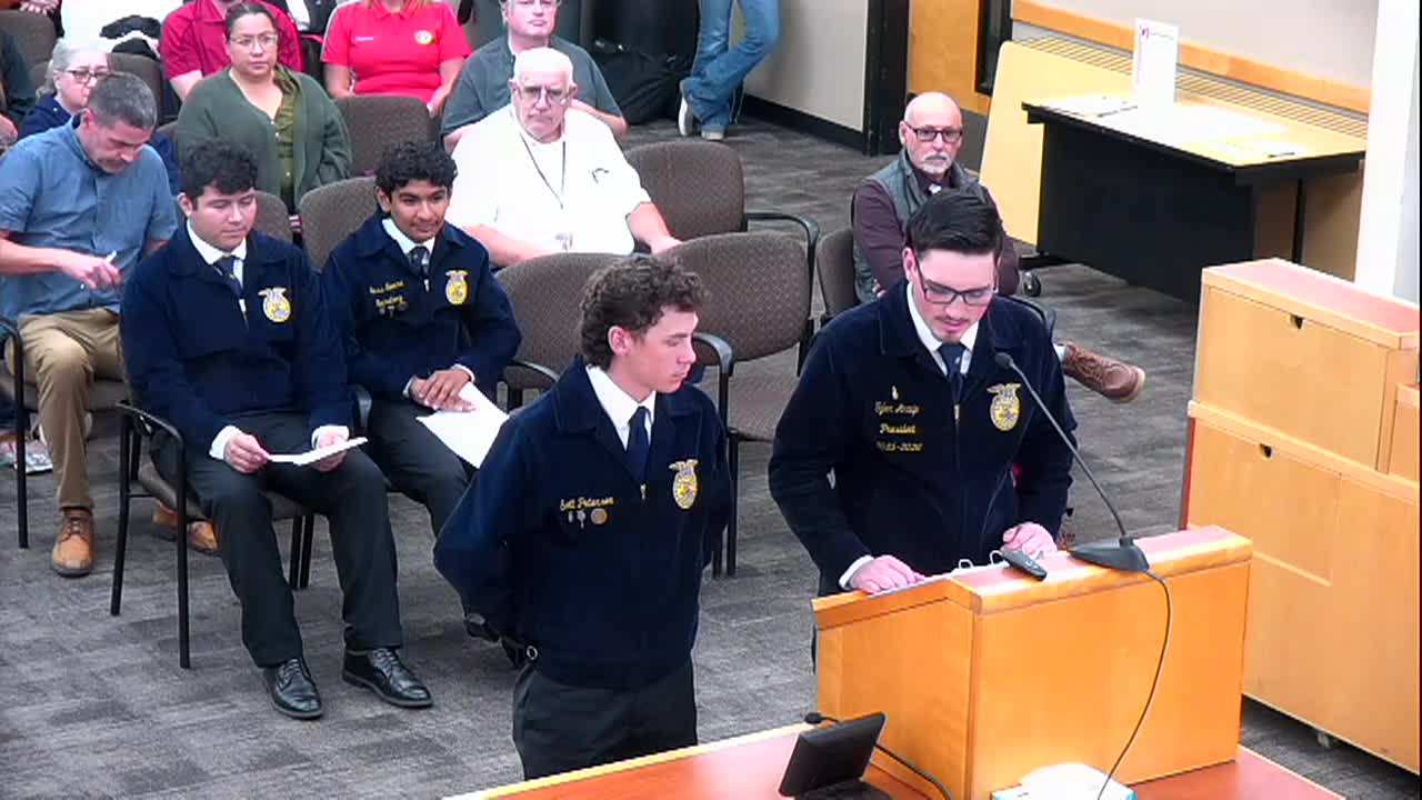 Thumbnail image for TUSD November 12, 2025 - Tracy Unified School District Board Meeting