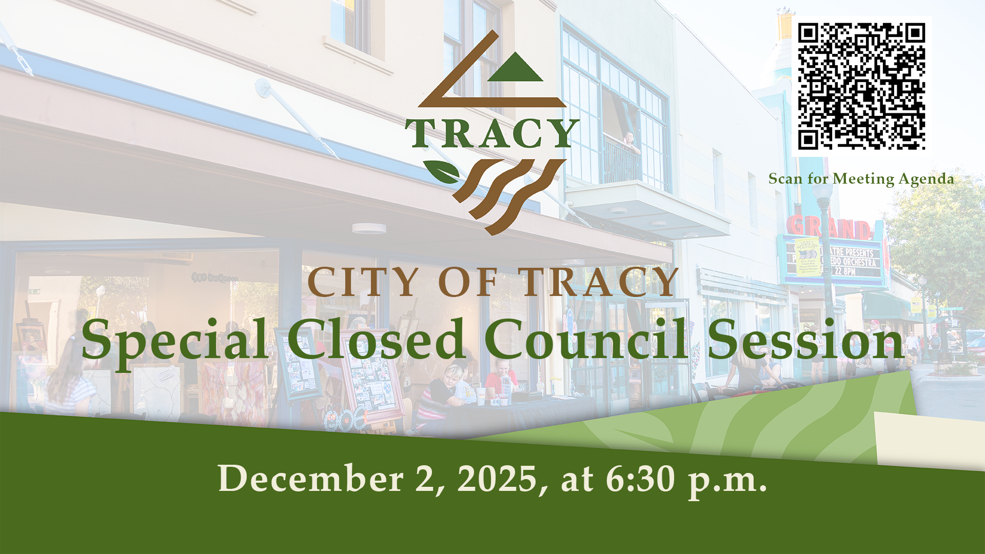 Thumbnail image for December 2, 2025 - Regular Tracy City Council Meeting