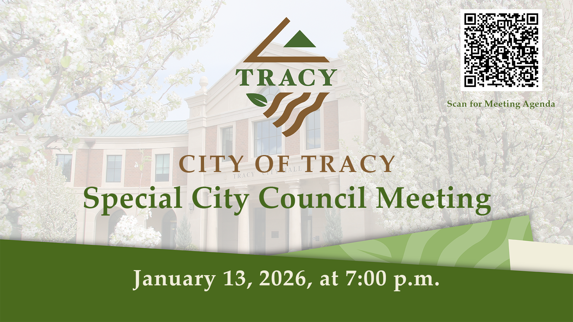 January 13, 2026 - Special Tracy City Council Meeting