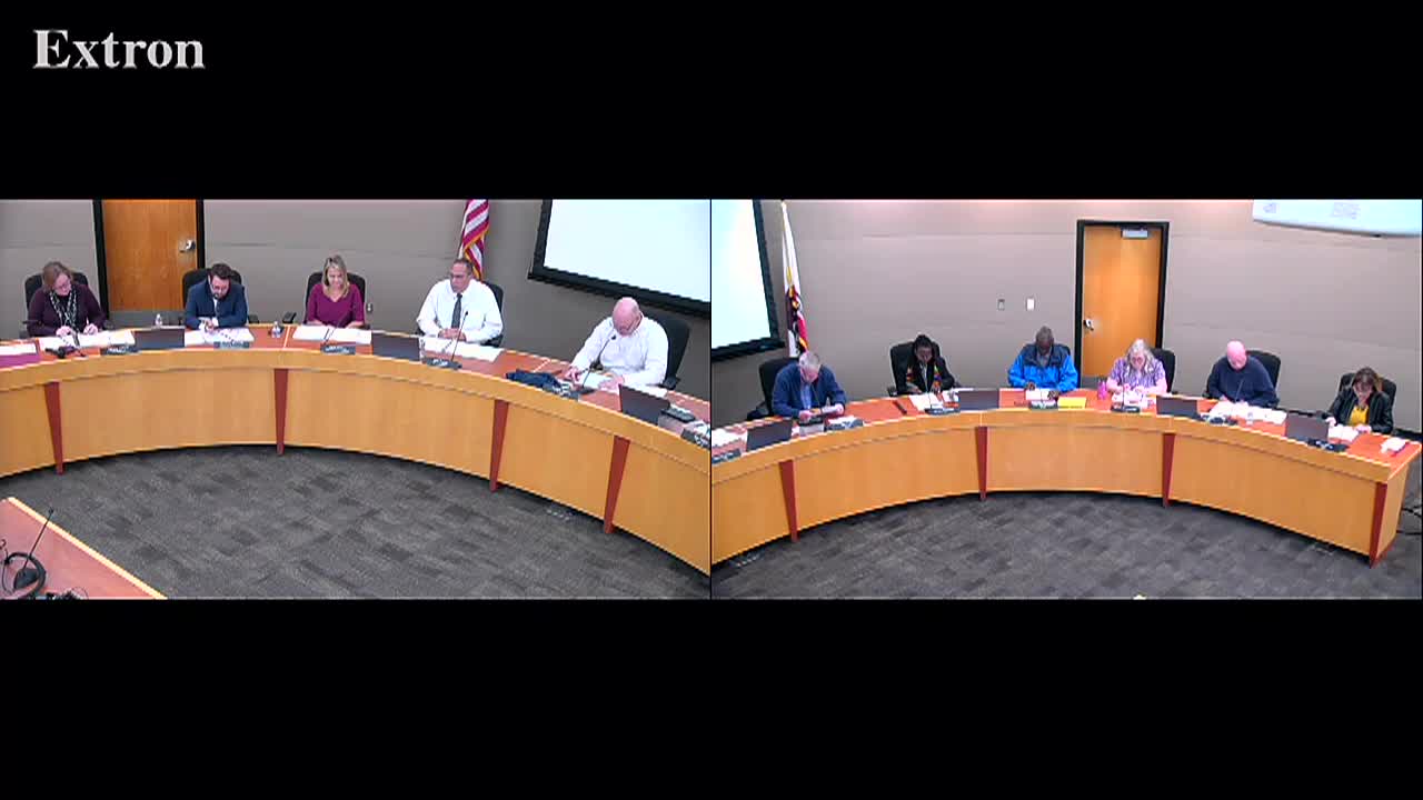 Thumbnail image for January 27, 2026 - Tracy Unified School District Board Meeting
