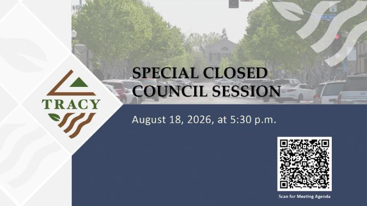Thumbnail image for August 18, 2026 - Tracy City Council Meetings