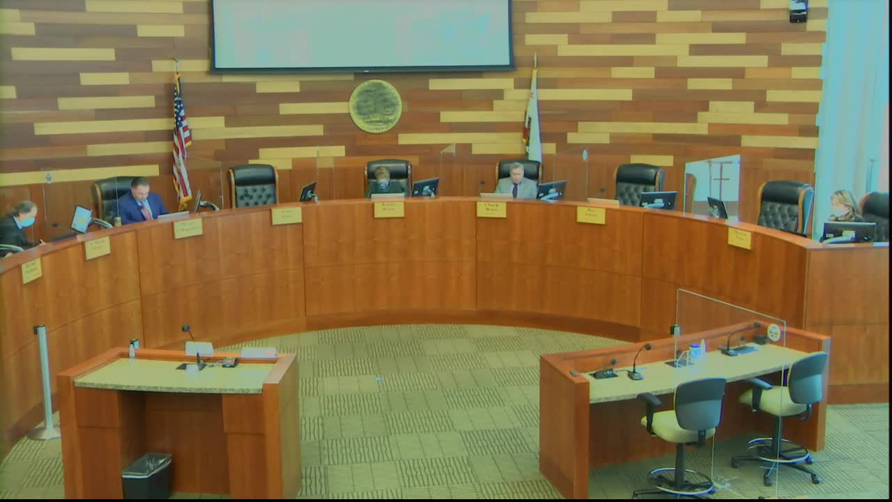 San Joaquin County Board of Supervisors Meeting 12-15-20