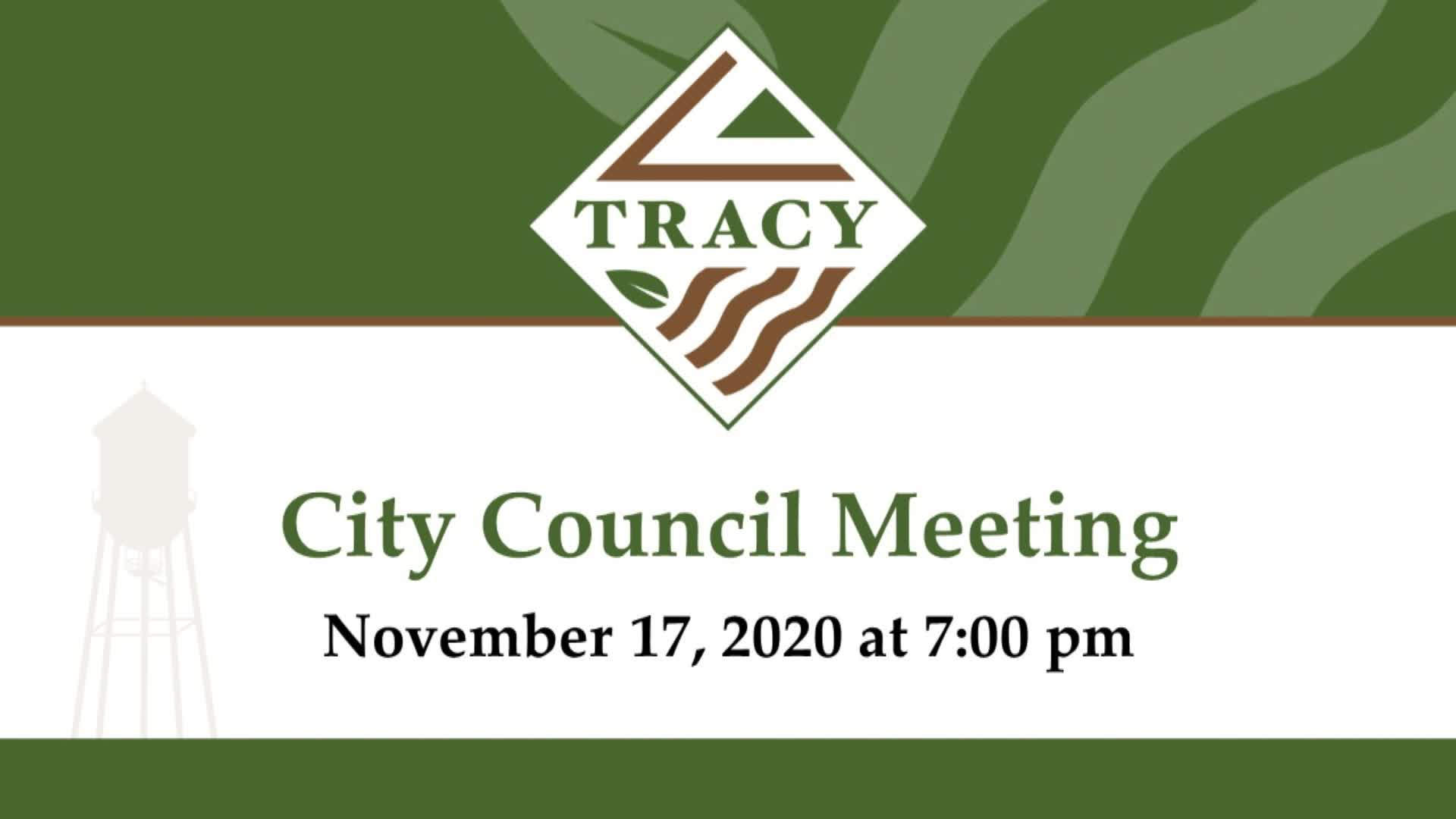 Thumbnail image for City Council Meeting 11-17-20
