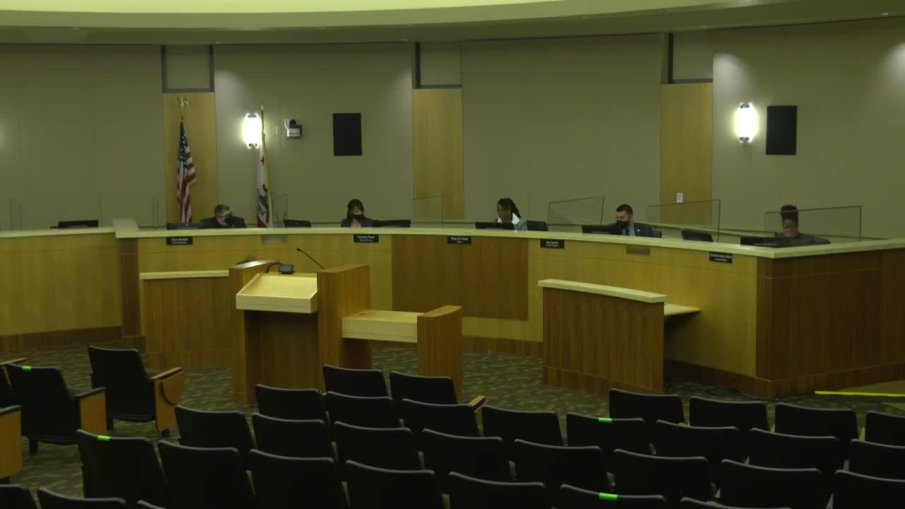 Special City Council Meeting 3-16-21