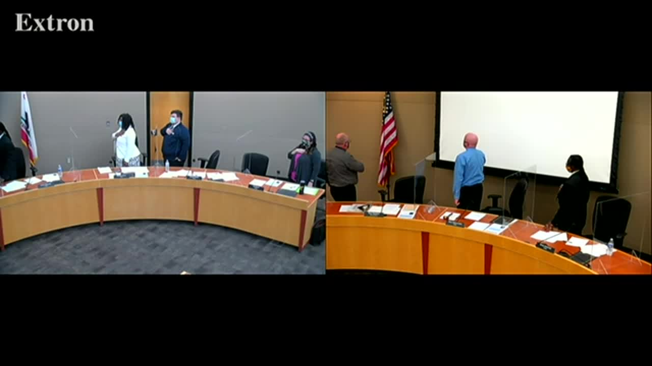 Tracy Unified School District Board Meeting 3-24-21