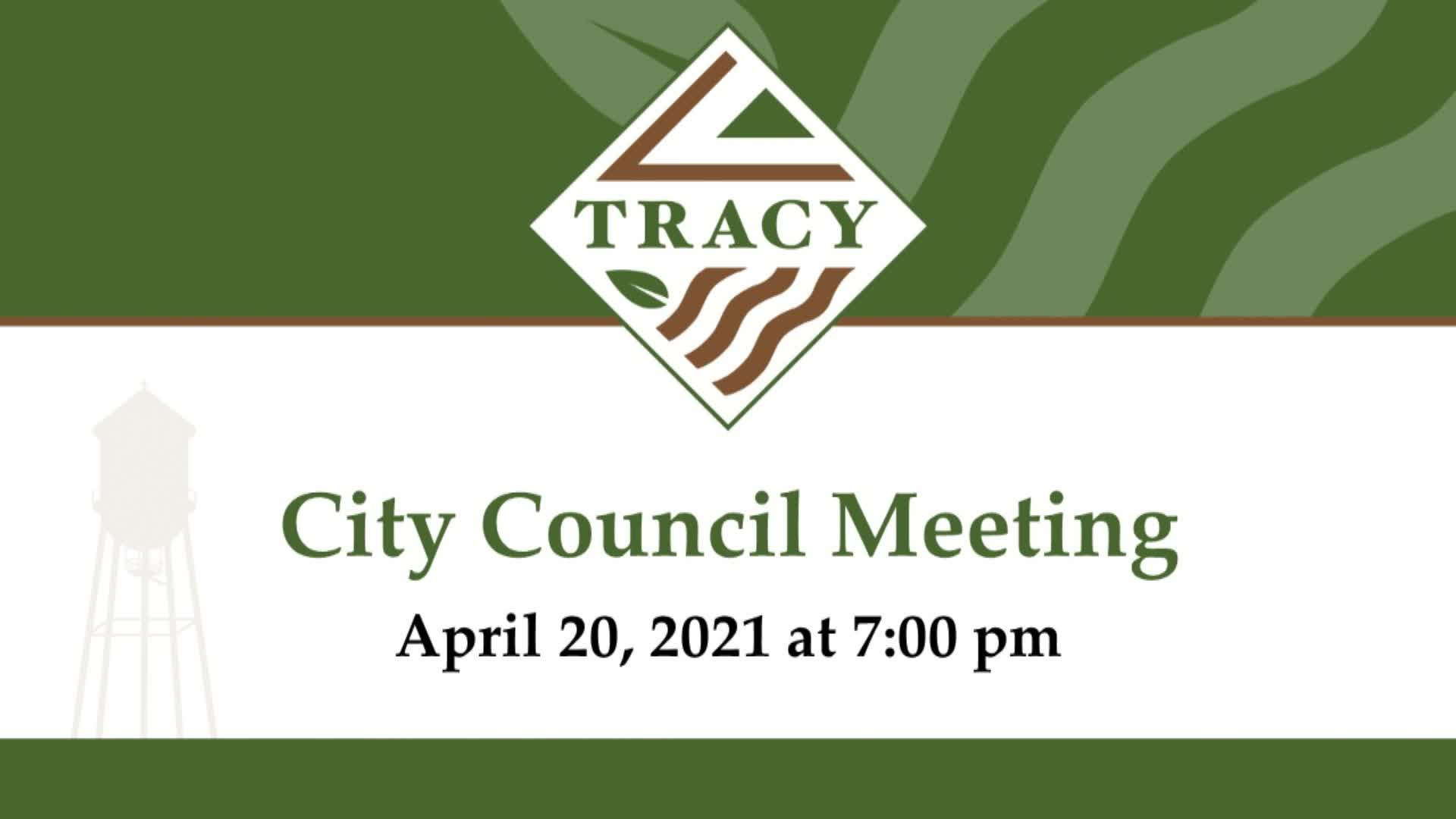 City Council Meeting 4-20-21