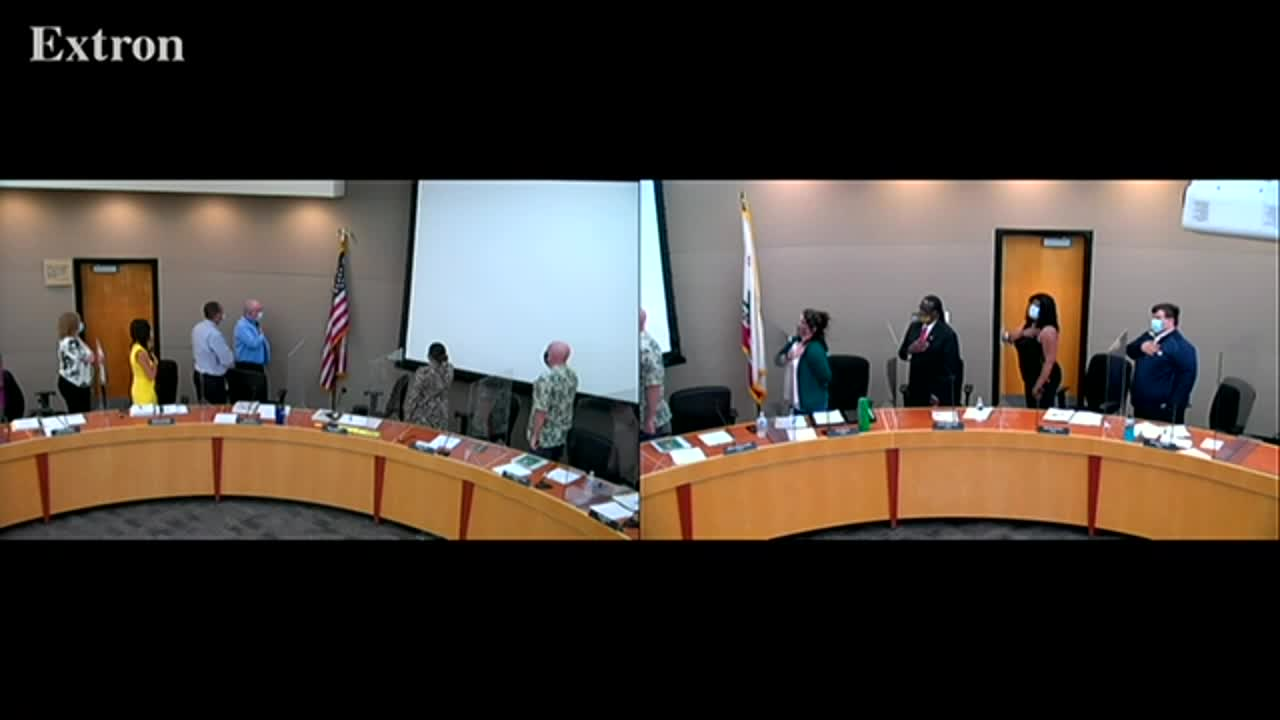 Tracy Unified School District Board Meeting 6-22-21