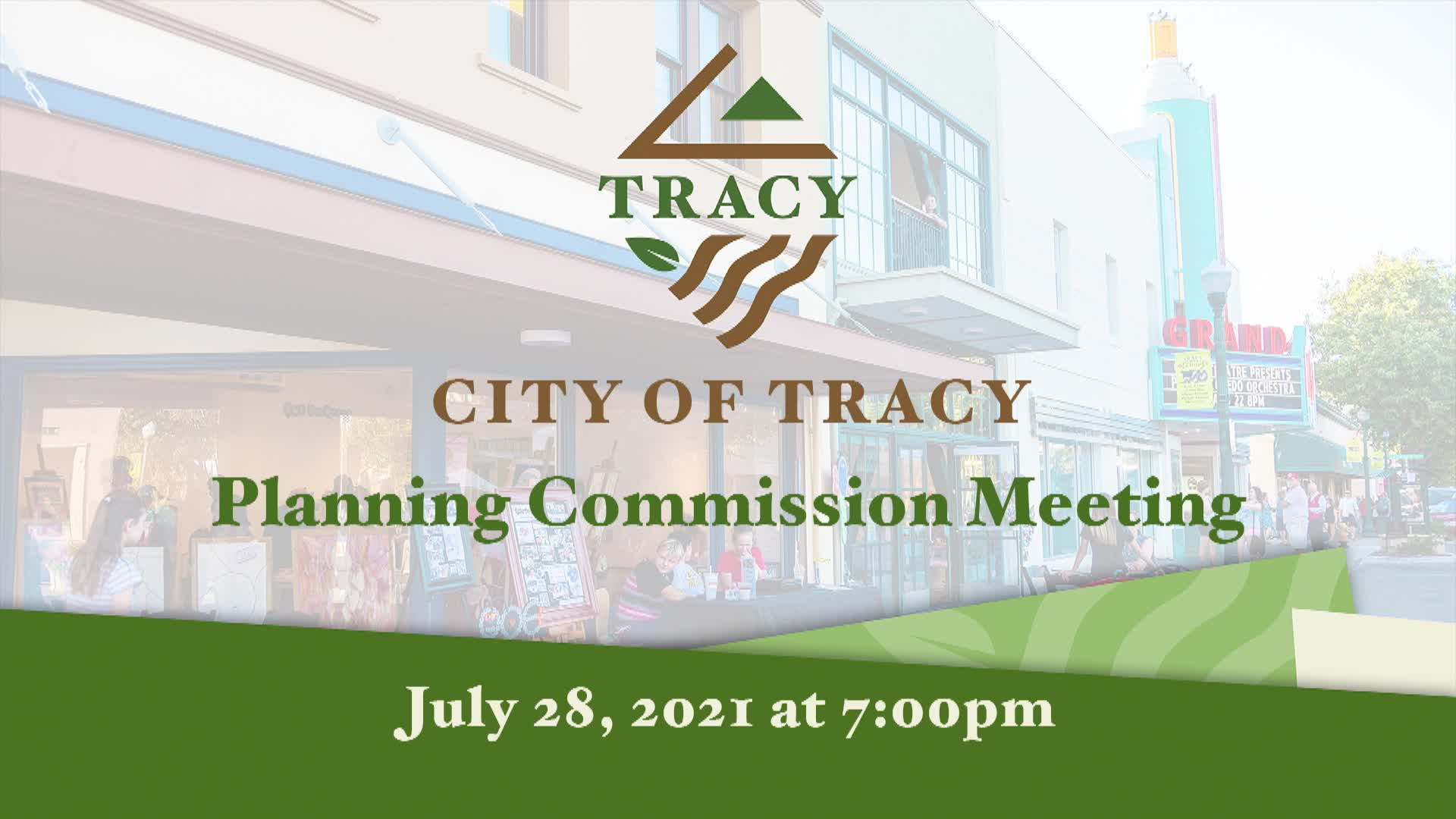 Planning Commission Meeting 7-28-21
