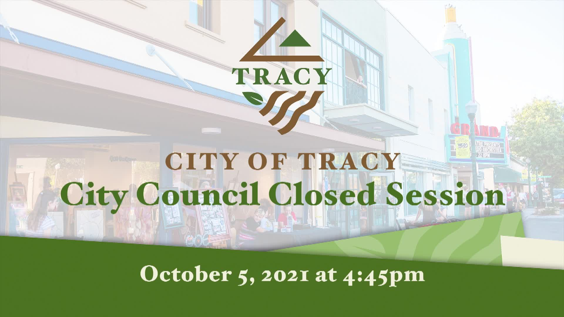 Regular City Council Meeting 10-05-21