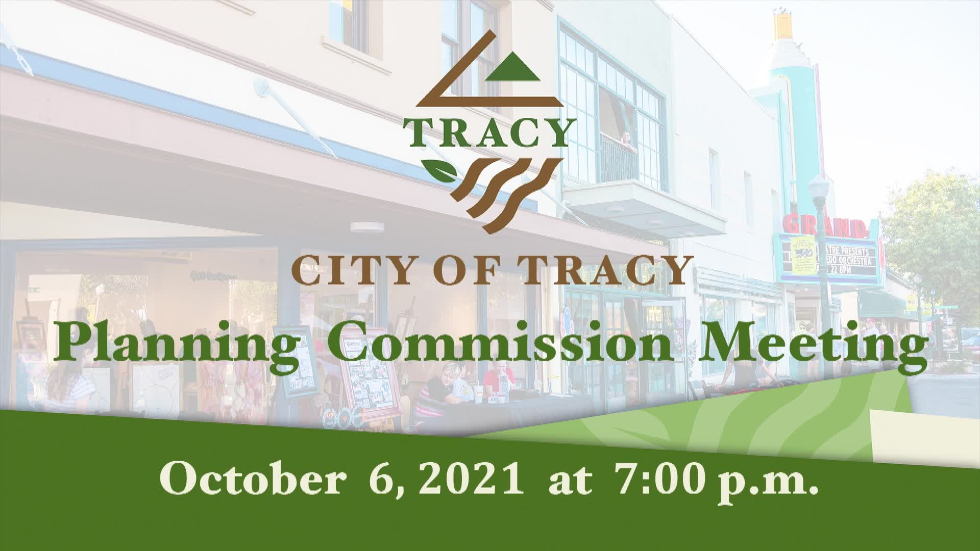 Planning Commission Meeting 10/06/21