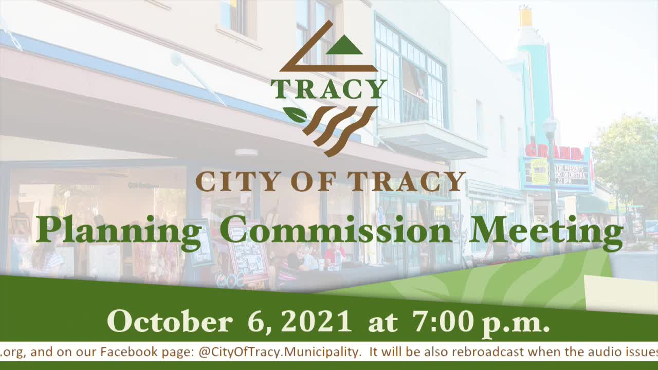 Planning Commission Special  Meeting 10-06-21