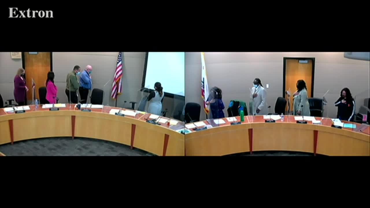 Tracy Unified School District Meeting 10-12-21