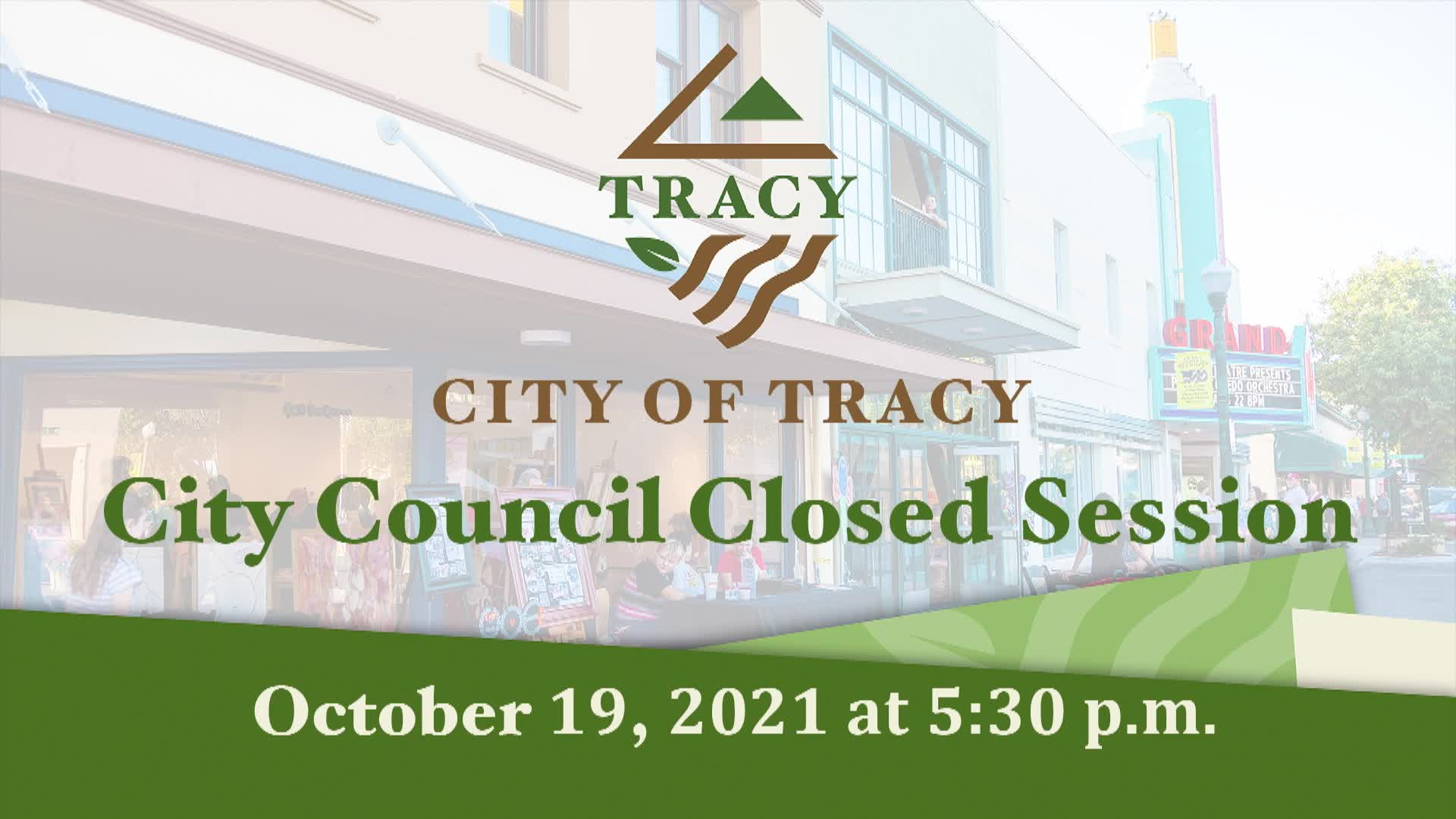 Regular City Council Meeting 10-19-21