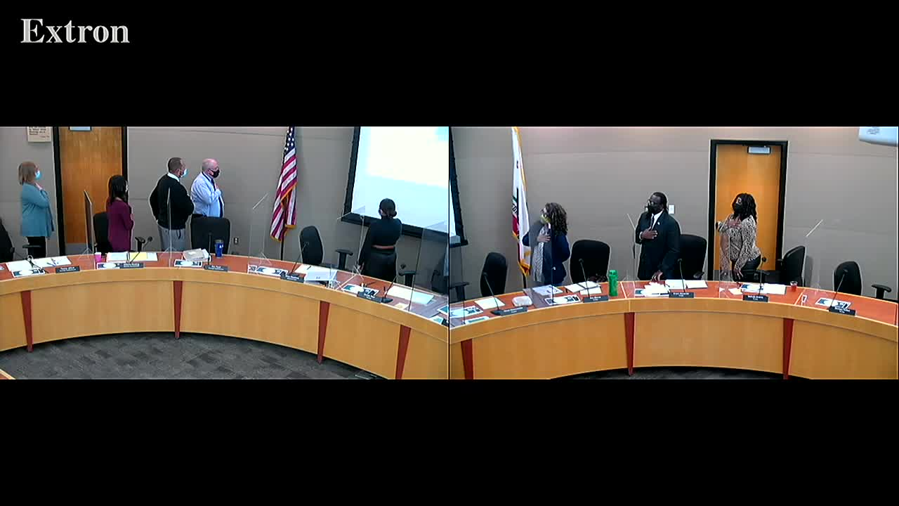 Tracy Unified School District Board Meeting 10-26-21