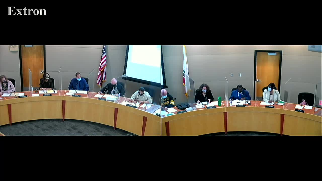 Tracy Unified School District Board Meeting 11-9-21