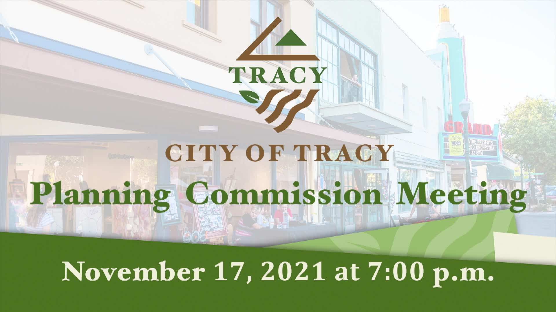 Planning Commission Meeting 11-17-21