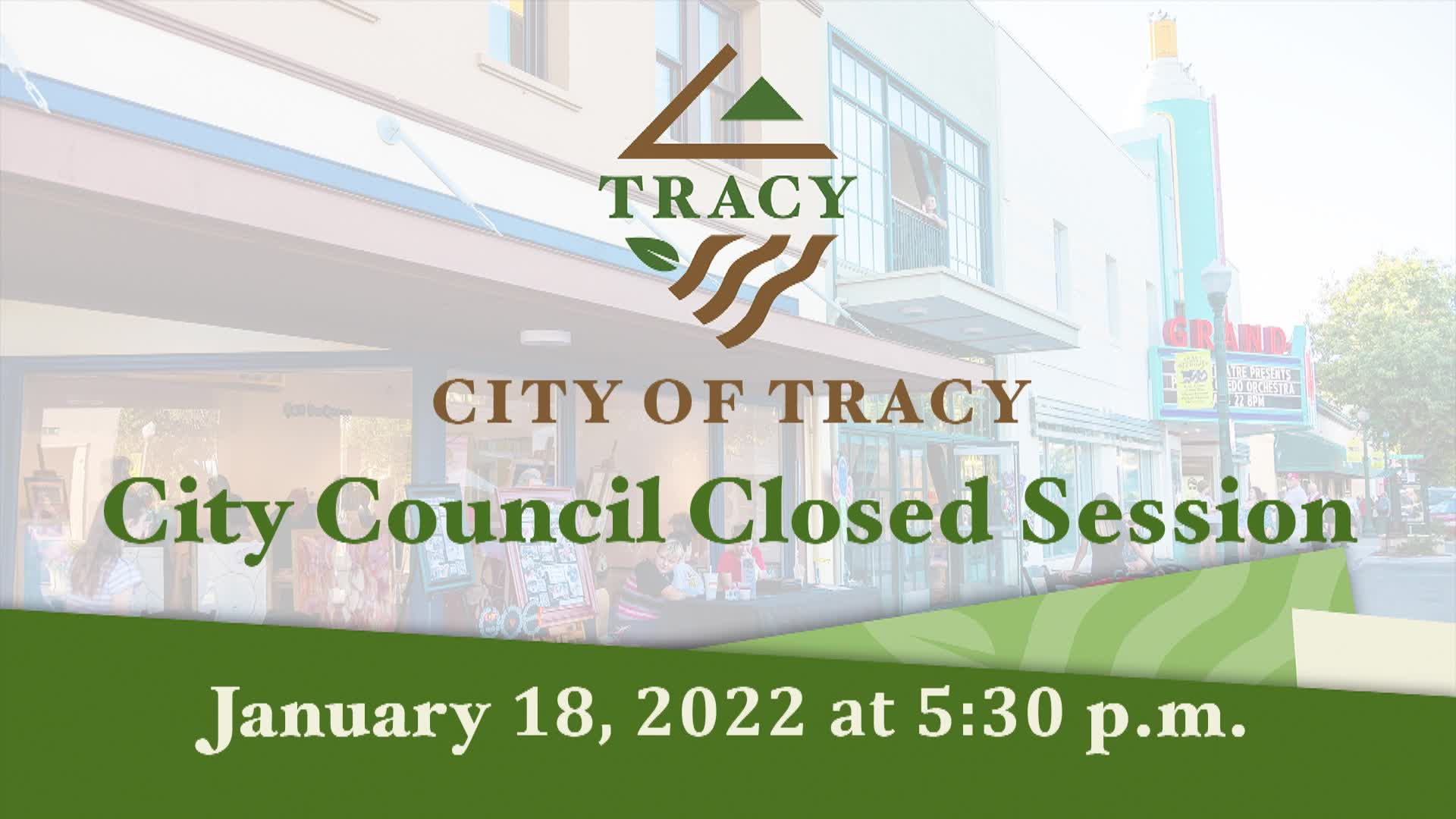 Regular City Council Meeting 01-18-22