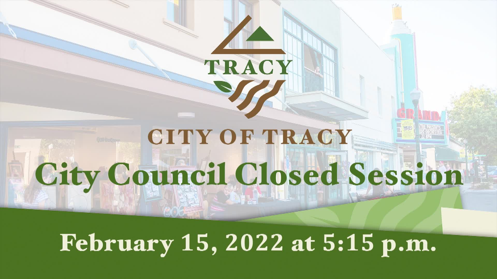 Regular City Council Meeting 2-15-22