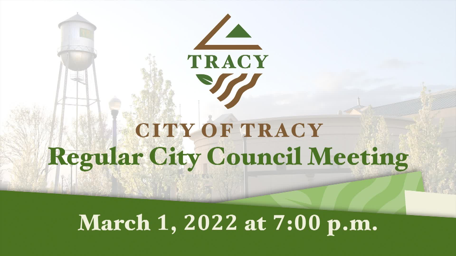 3-1-22 Regular Council Meeting