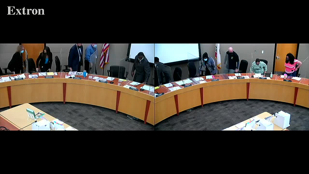 Tracy Unified School District Board Meeting 3-8-22
