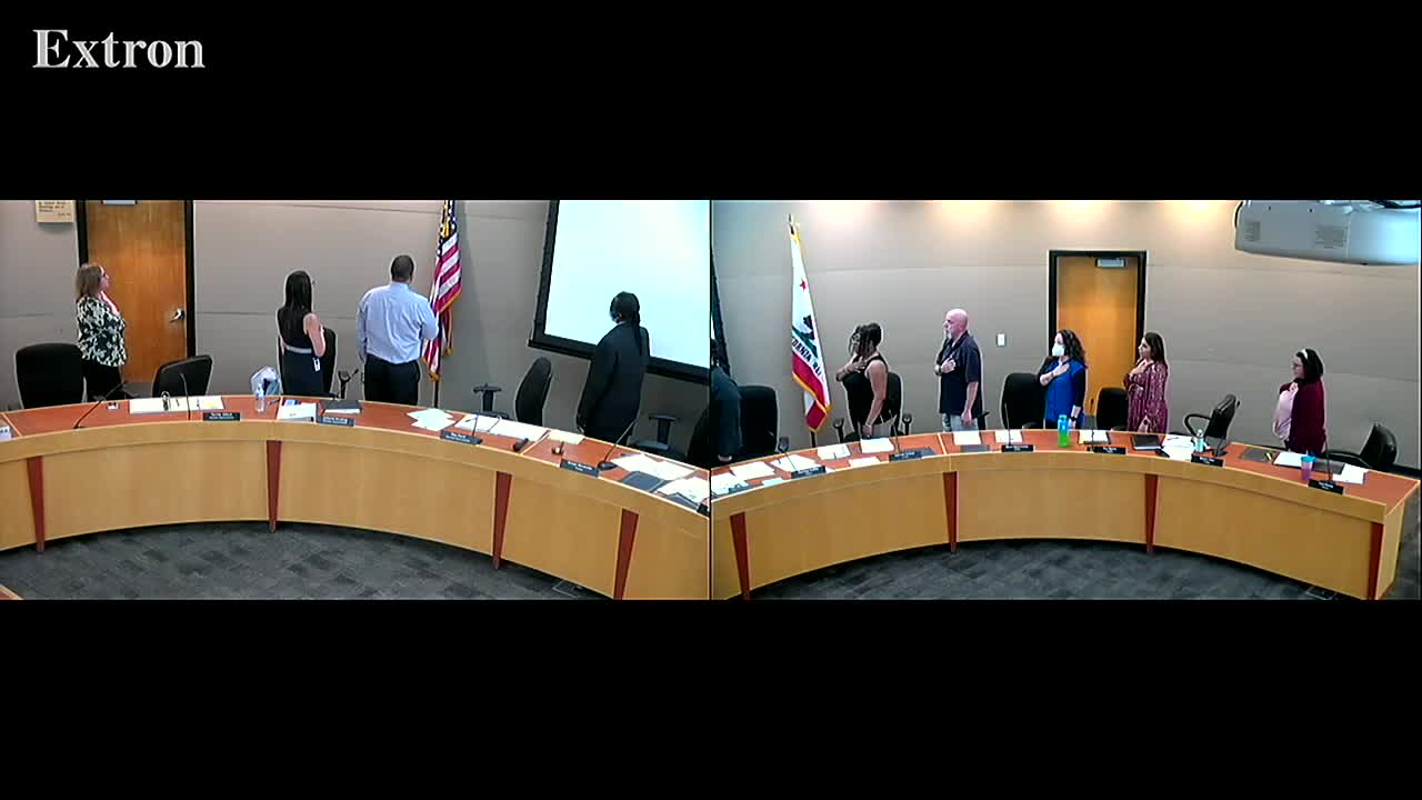 Tracy Unified School District Board Meeting 3-22-22