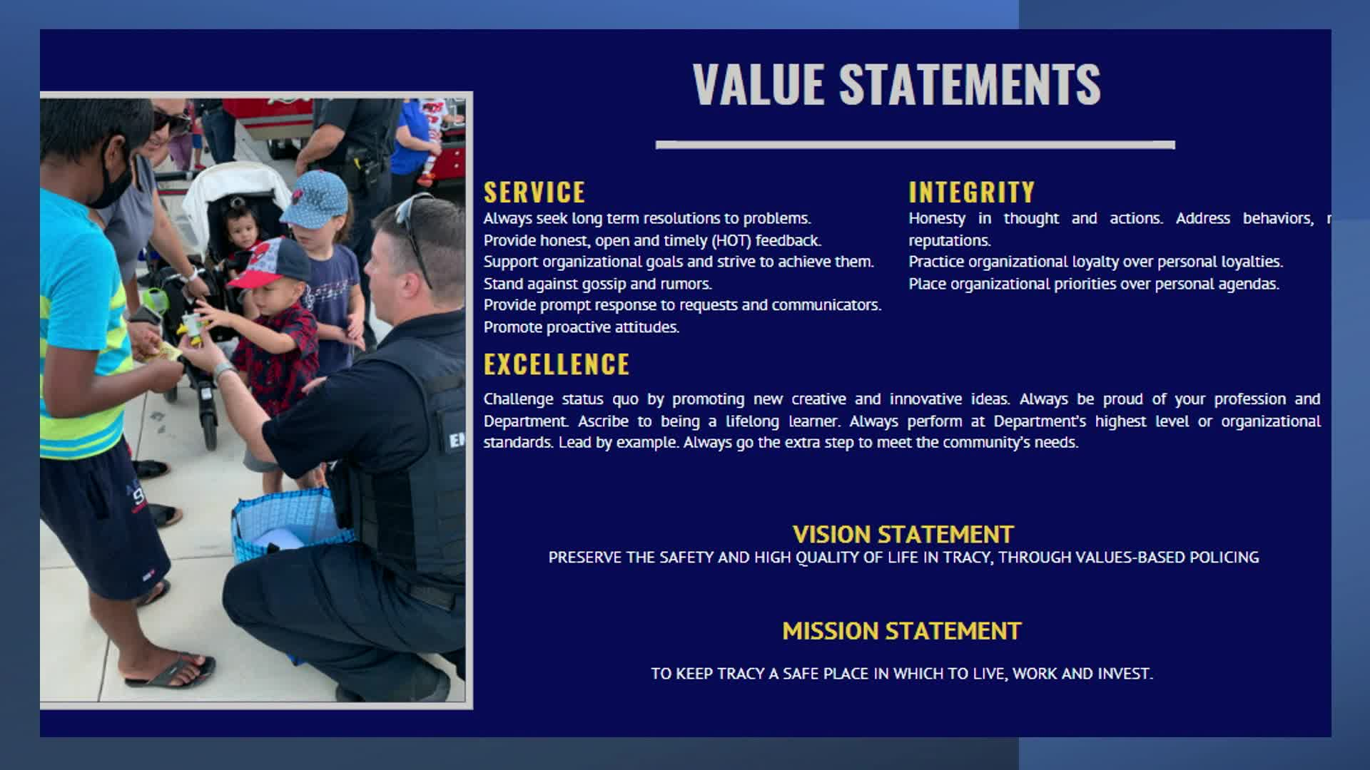 Thumbnail image for Annual Report of the Tracy Police Department 2022