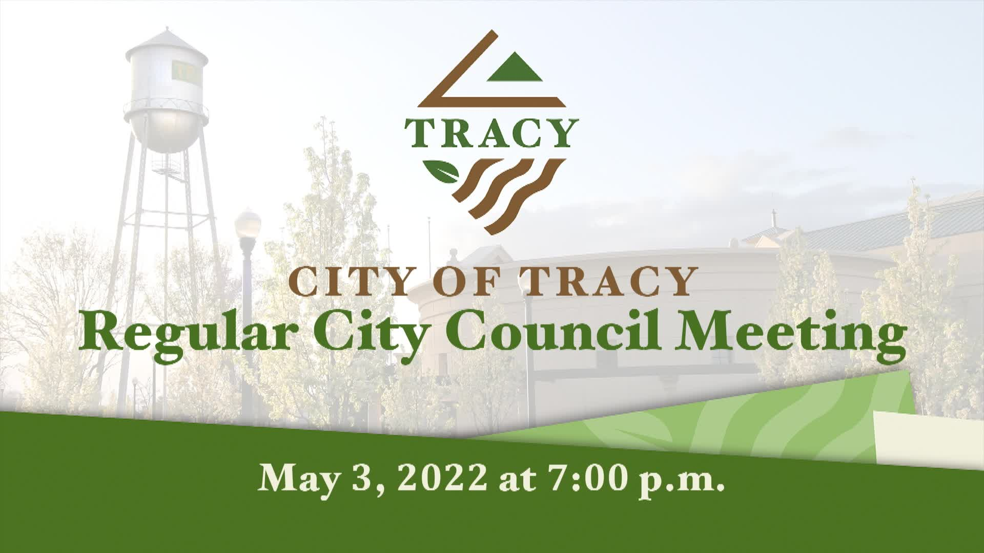 5/3/22 Tracy City Council Meeting